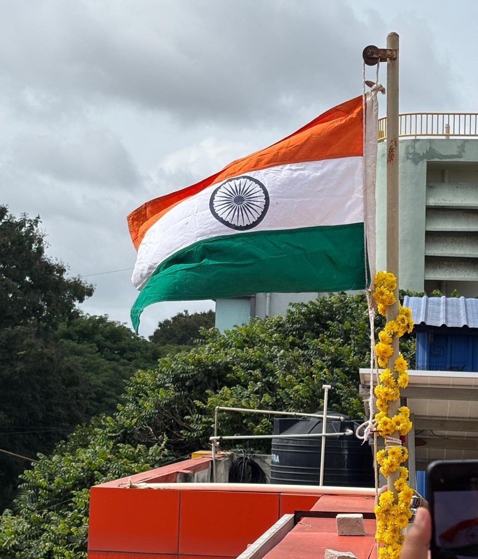 Tricolour Flag Hoisting at City Medical Centre